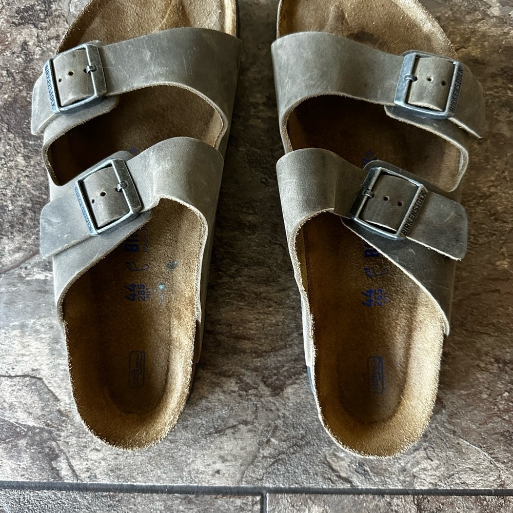 Birkenstock Taupe Double Strap Sandals